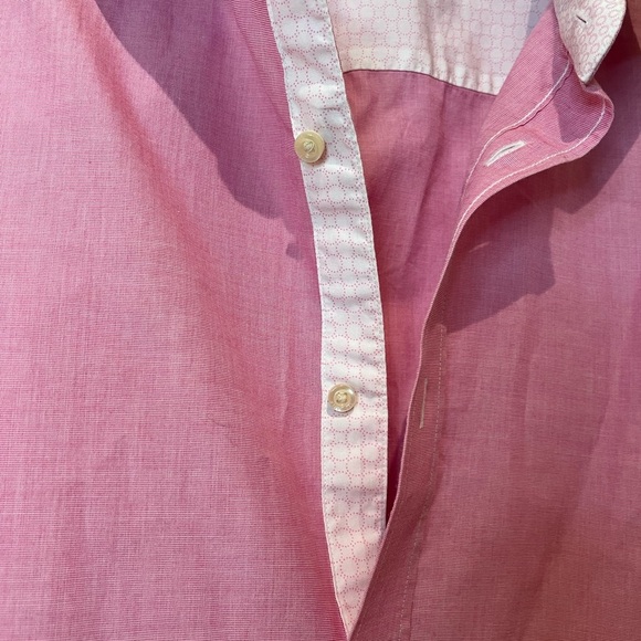 Ted Baker Men's Pink Dress Shirt - Picture 5 of 5